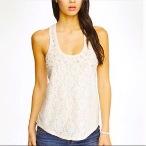 J. Crew White Lace Top/ HOST PICK🎉🍾